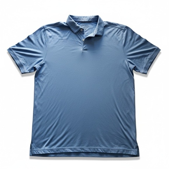 Peter Millar Other - Peter Millar Performance Polo Shirt Mens Large Blue Stretch Golf Casual